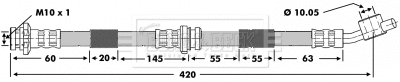 Brake Hose (BBH6880)