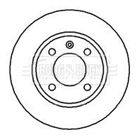 Brake Disc (BBD4186)
