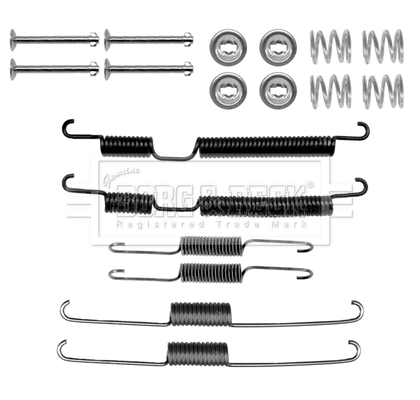 Accessory Kit, brake shoes (BBK6266)