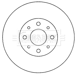 Brake Disc (BBD4055)