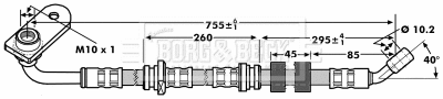Brake Hose (BBH7209)