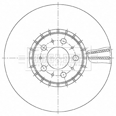 Brake Disc (BBD6157S)