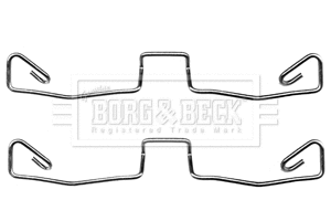 Accessory Kit, disc brake pad (BBK1324)