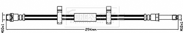 Brake Hose (BBH8463)