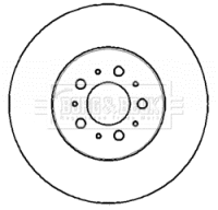 Brake Disc (BBD5761S)