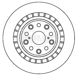 Brake Disc (BBD5962S)