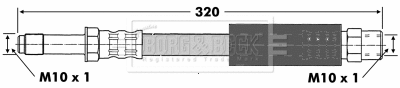 Brake Hose (BBH6740)