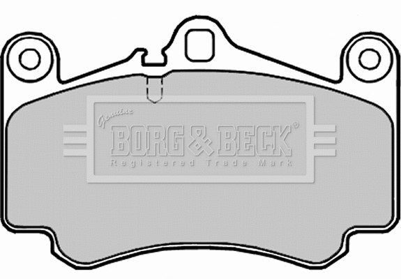 Brake Pad Set, disc brake (BBP2255)