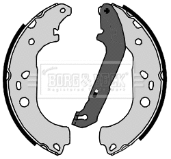 Brake Shoe Set (BBS6359)