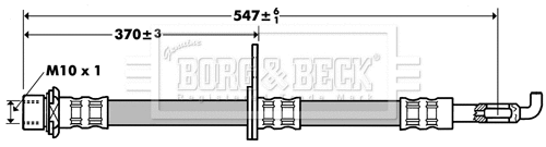 Brake Hose (BBH7387)