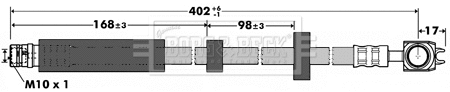 Brake Hose (BBH7377)