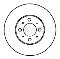 Brake Disc (BBD4958)
