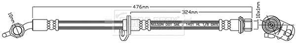 Brake Hose (BBH7971)