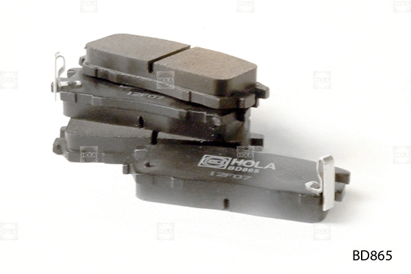 Brake Pad Set, disc brake (BD865)