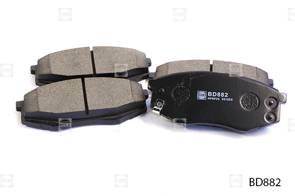 Brake Pad Set, disc brake (BD882)
