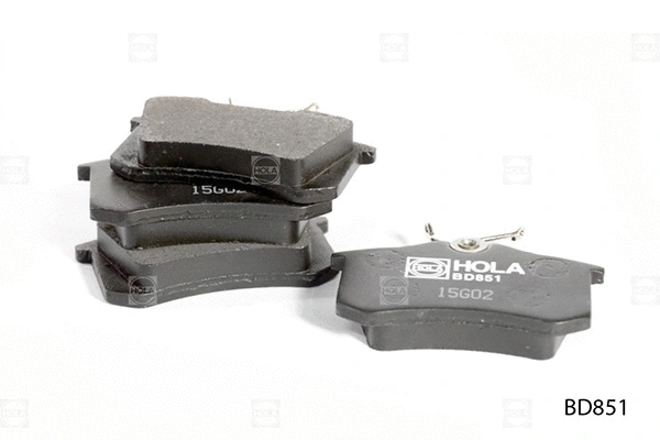Brake Pad Set, disc brake (BD851)
