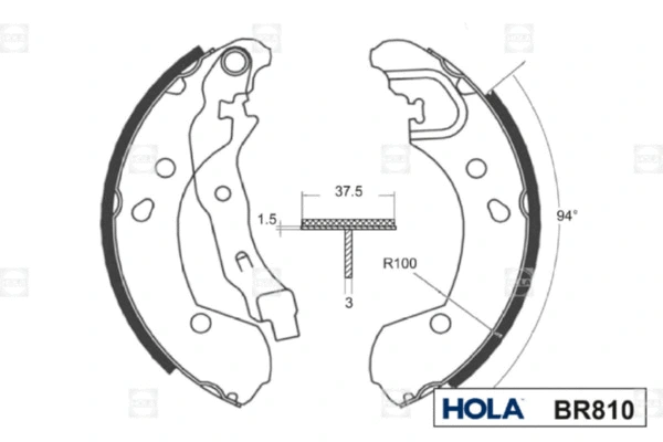 Brake Shoe Set