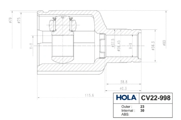Joint Kit, drive shaft