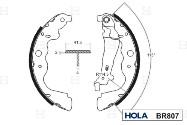 Brake Shoe Set