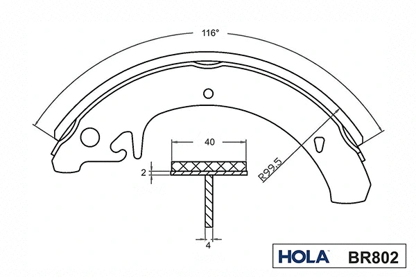 Brake Shoe Set