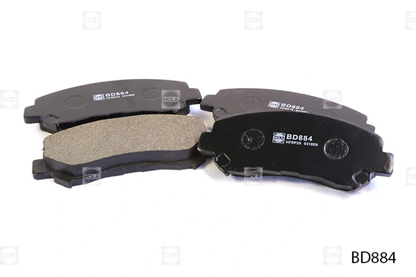 Brake Pad Set, disc brake (BD884)