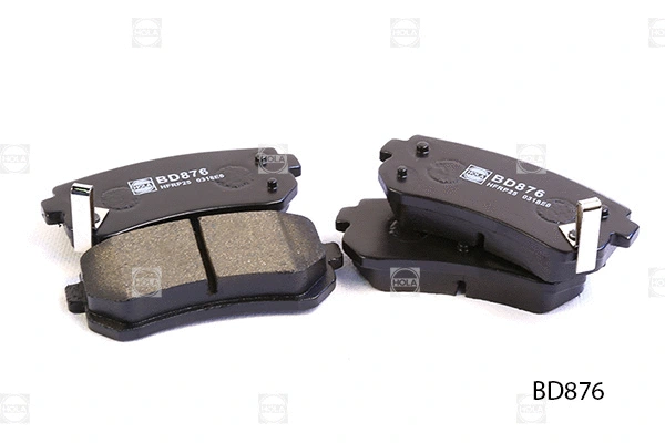 Brake Pad Set, disc brake (BD876)