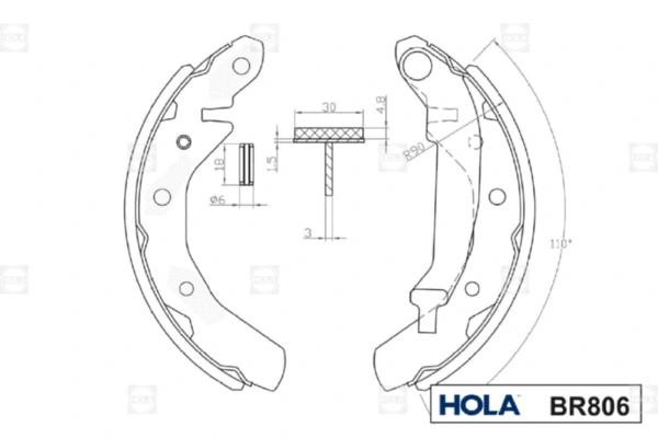 Brake Shoe Set