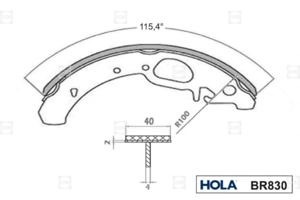 Brake Shoe Set