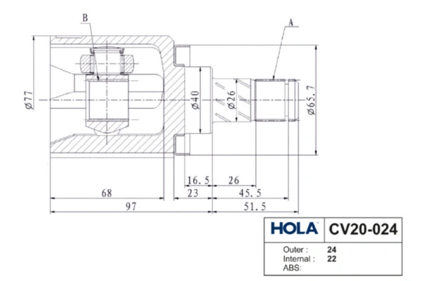 Joint Kit, drive shaft