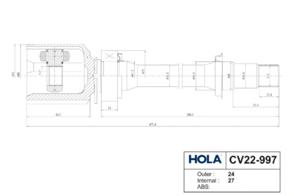 Joint Kit, drive shaft