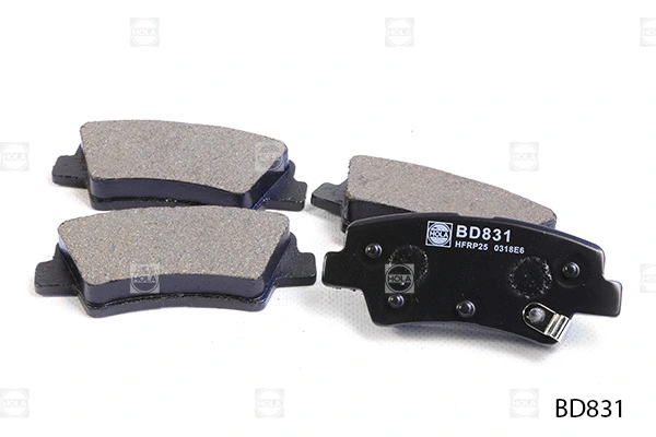 Brake Pad Set, disc brake (BD831)