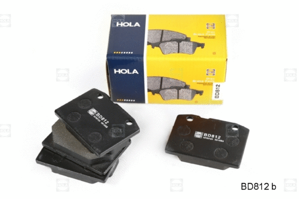 Brake Pad Set, disc brake (BD812)