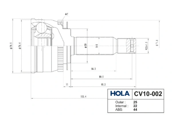 Joint Kit, drive shaft