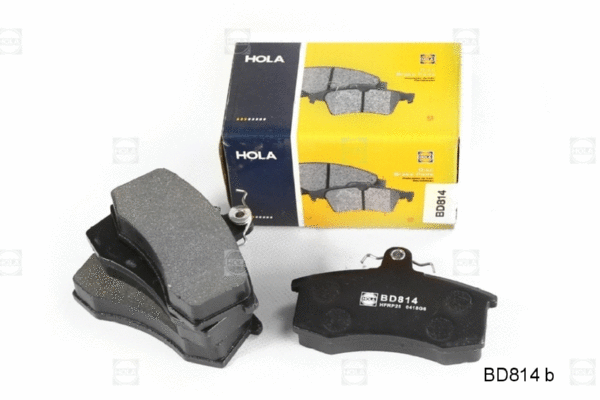 Brake Pad Set, disc brake (BD814)