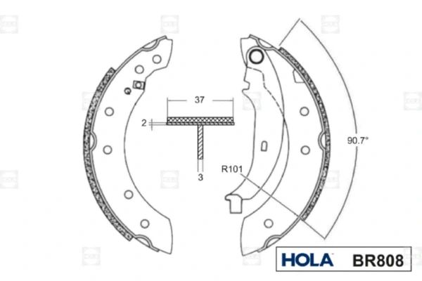 Brake Shoe Set
