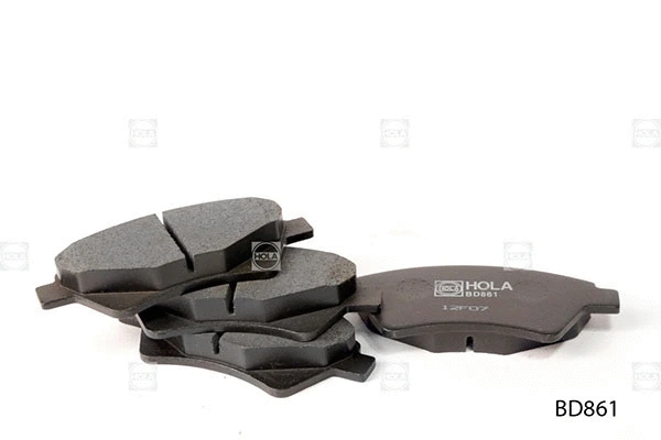 Brake Pad Set, disc brake (BD861)
