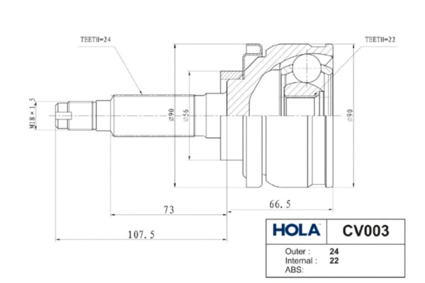 Joint Kit, drive shaft