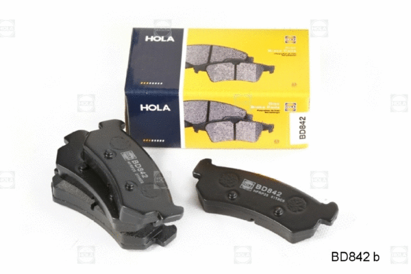 Brake Pad Set, disc brake (BD842)