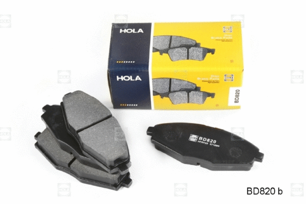 Brake Pad Set, disc brake (BD820)