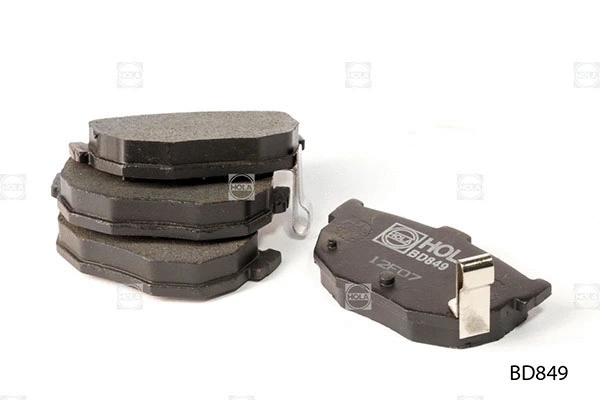 Brake Pad Set, disc brake (BD849)