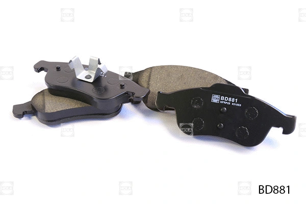 Brake Pad Set, disc brake (BD881)