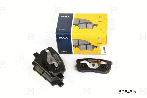 Brake Pad Set, disc brake (BD846)