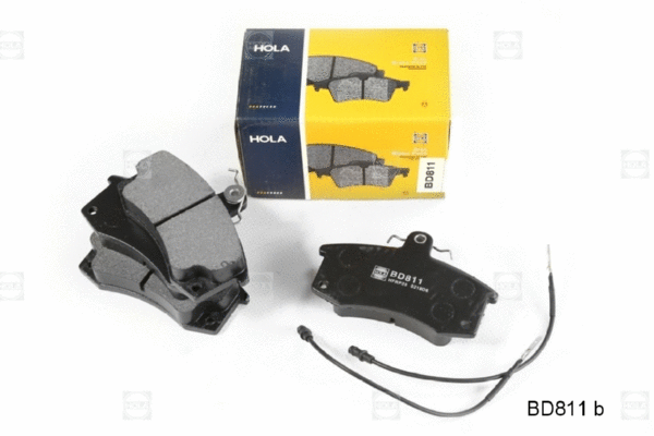Brake Pad Set, disc brake (BD811)