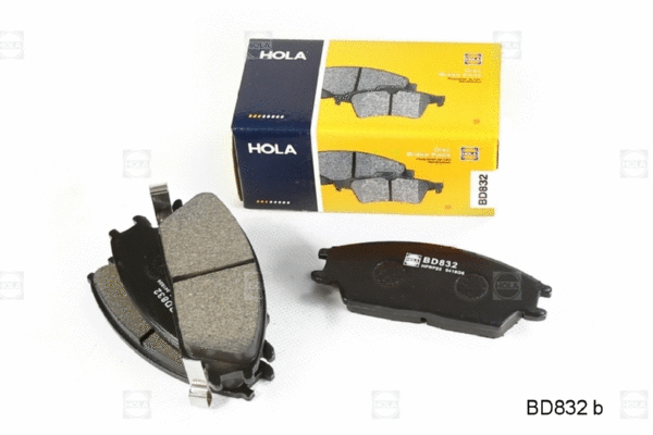 Brake Pad Set, disc brake (BD832)