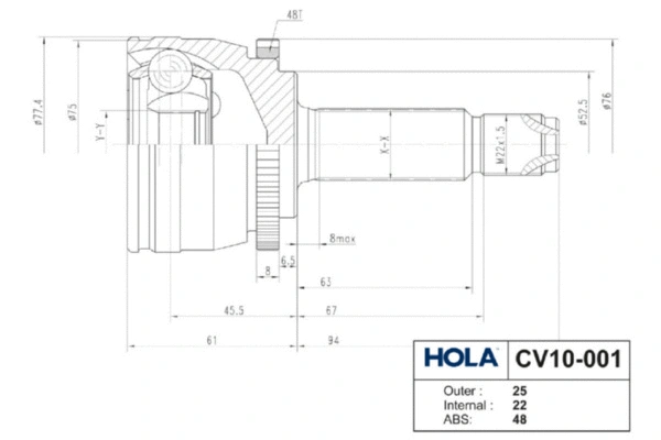 Joint Kit, drive shaft