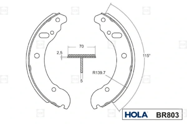Brake Shoe Set