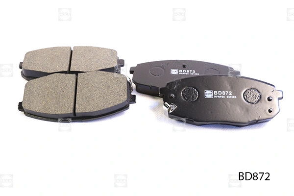 Brake Pad Set, disc brake (BD872)