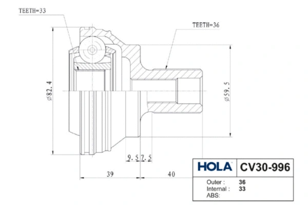 Joint Kit, drive shaft