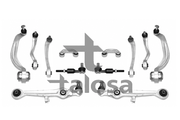 Control/Trailing Arm Kit, wheel suspension (49-03668-M)
