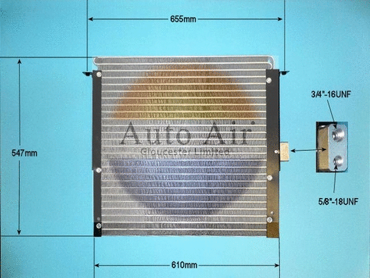 Condenser, air conditioning (16-1286)